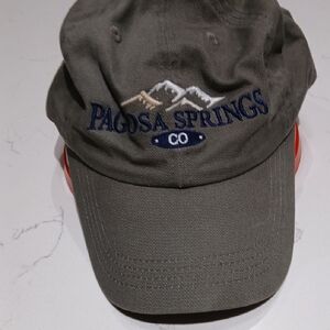 Pagosa Springs Gray Baseball Cap